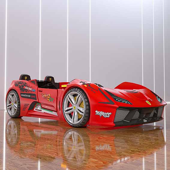 تخت ماشینی فراری تخت خواب نوجوان